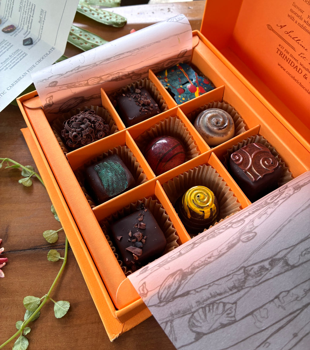 9-Piece Premium Gift Box | Trinidad Chocolate