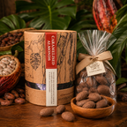 Caramelised Almond Dragées | 65% Dark Chocolate Coated Almonds | Artisan Trinidad Chocolate