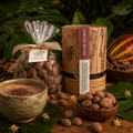 Cocoa Bean Dragées | Whole Roasted Cocoa Beans Coated in 65% Dark Chocolate | Artisan Trinidad Chocolate