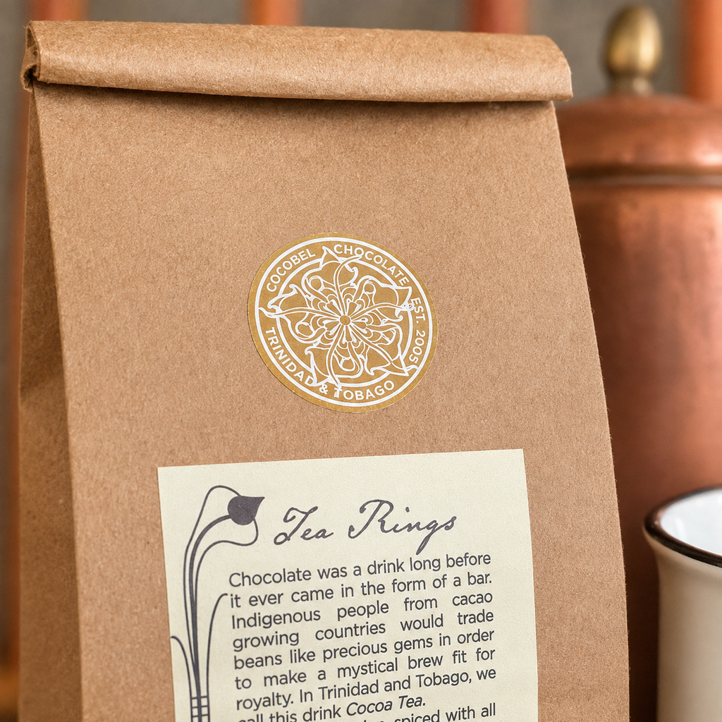 Cocoa Tea Rings | Spiced Drinking Chocolate | Traditional Trinidad & Tobago Cocoa Tea
