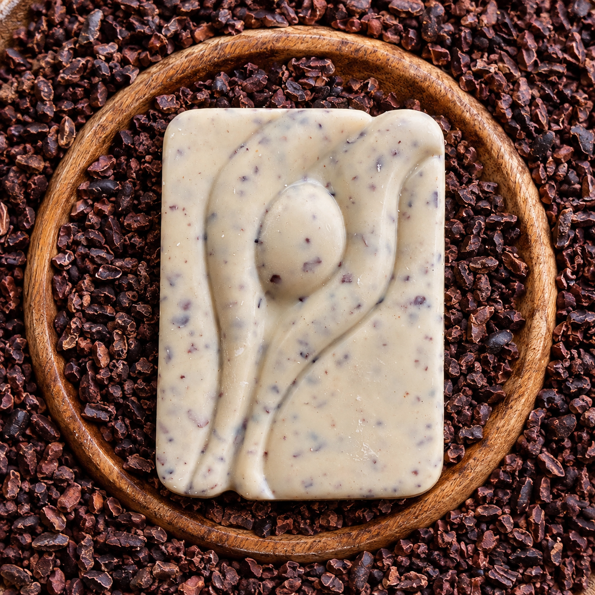 Crème Creole White Chocolate with Roasted Cocoa Nibs | Single-Estate Trinidad Chocolate