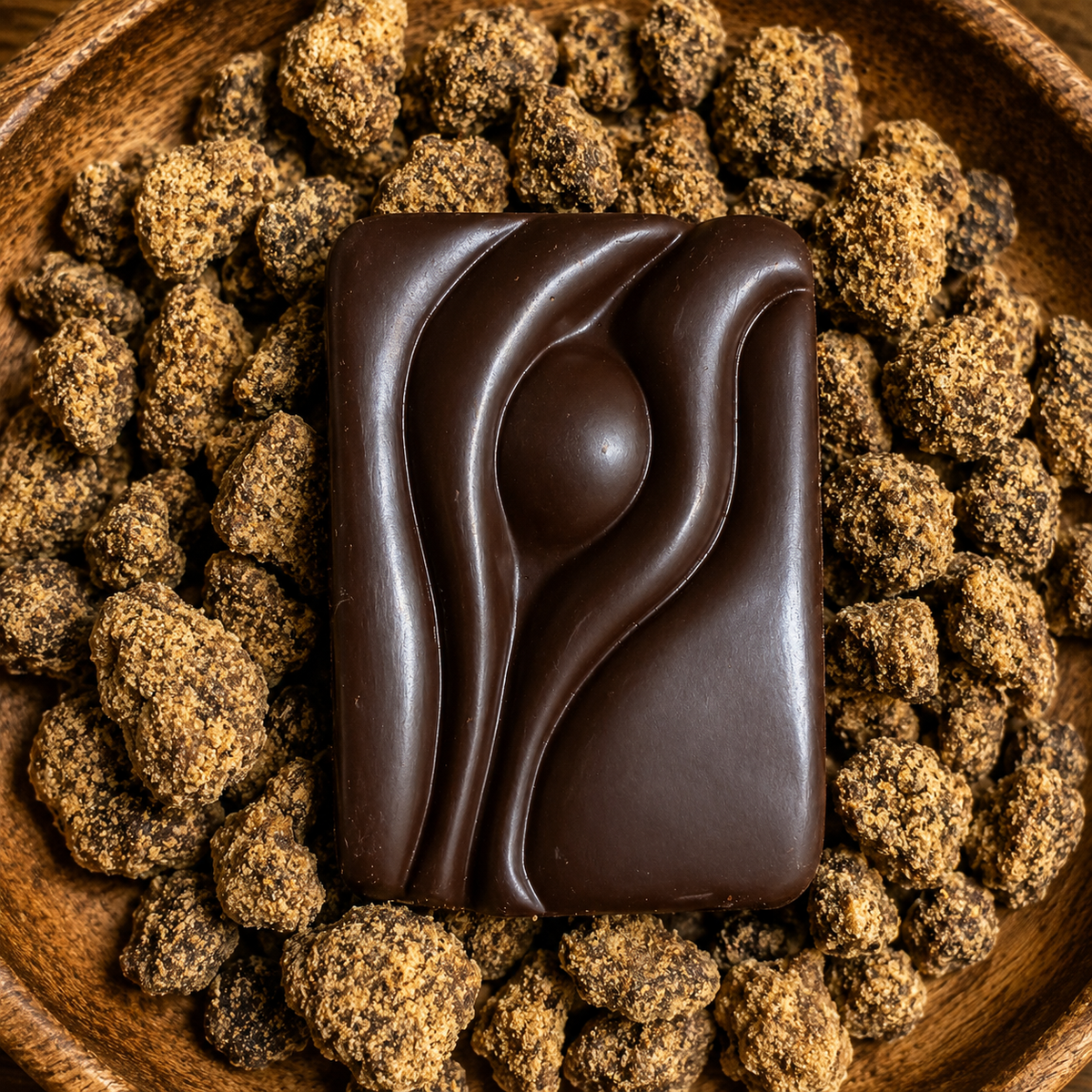 Couva 70% Dark Chocolate with Inverness Jaggery Sugar | Single-Estate Trinitario Chocolate | Award-Winning