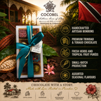 8 pcs Artisan Chocolate Bonbon Gift Collection | Handmade Bonbons from Trinidad & Tobago