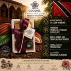6 pcs Artisan Chocolate Bonbon Gift Collection | Handmade Bonbons from Trinidad & Tobago